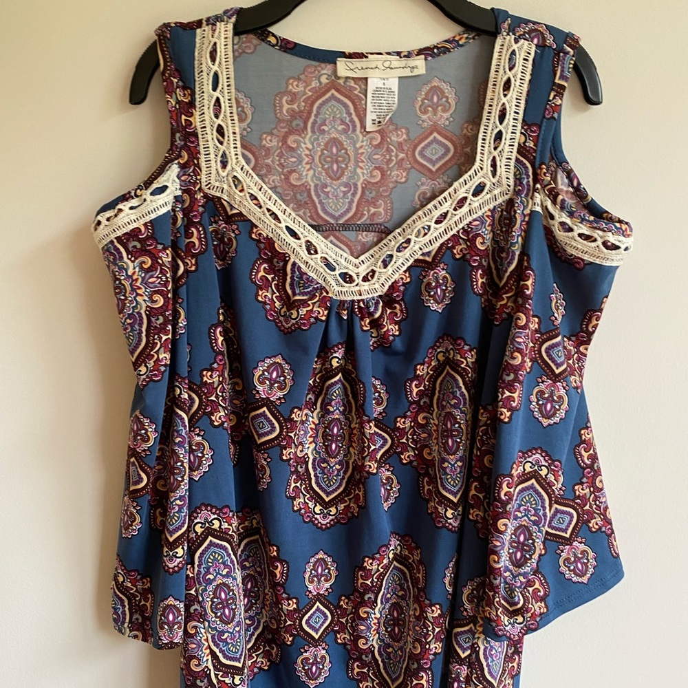 Cold shoulder blouse